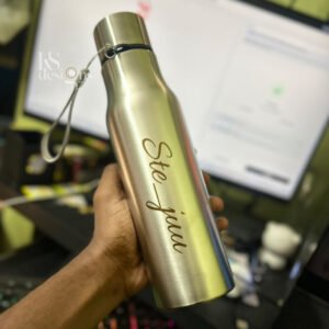 Personalized Name Engraved Steel Bottle