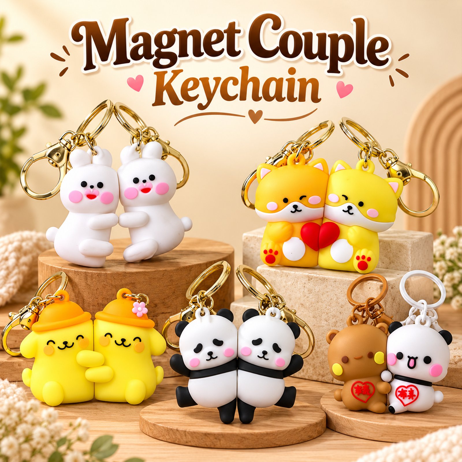 couple keychain