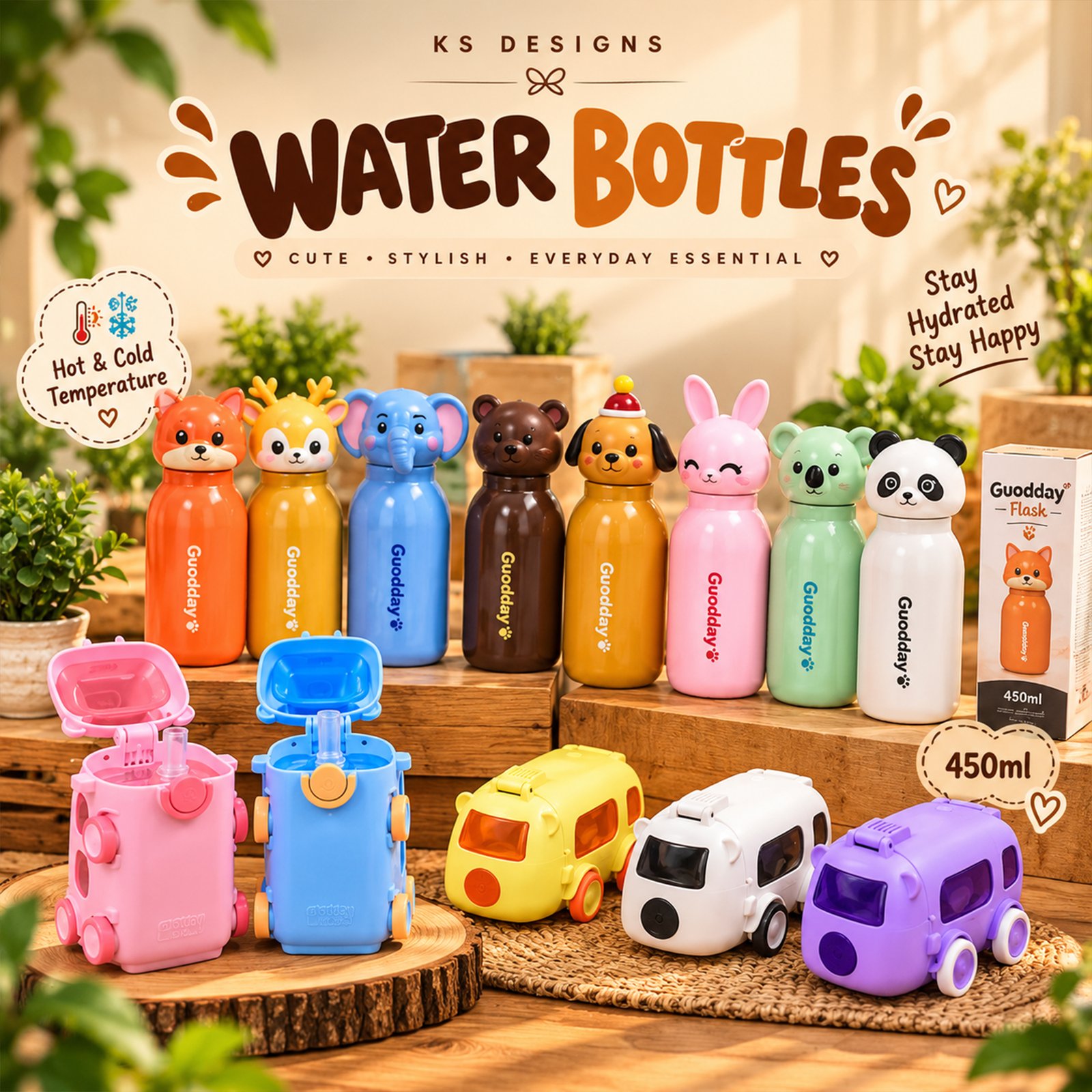 watter bottels